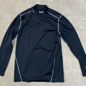 Under Armour Men’s Cold Gear Compression Athletic Top (Small Fitted)